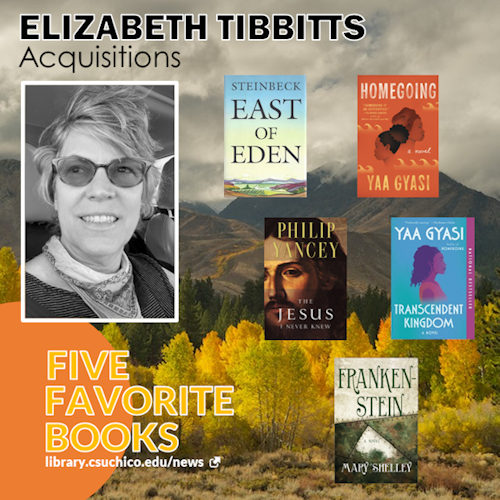 Elizabeth's Five Favorite Books