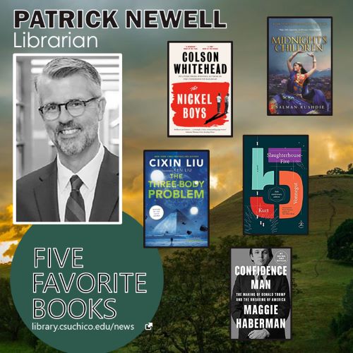Patrick's Five Favorite Books