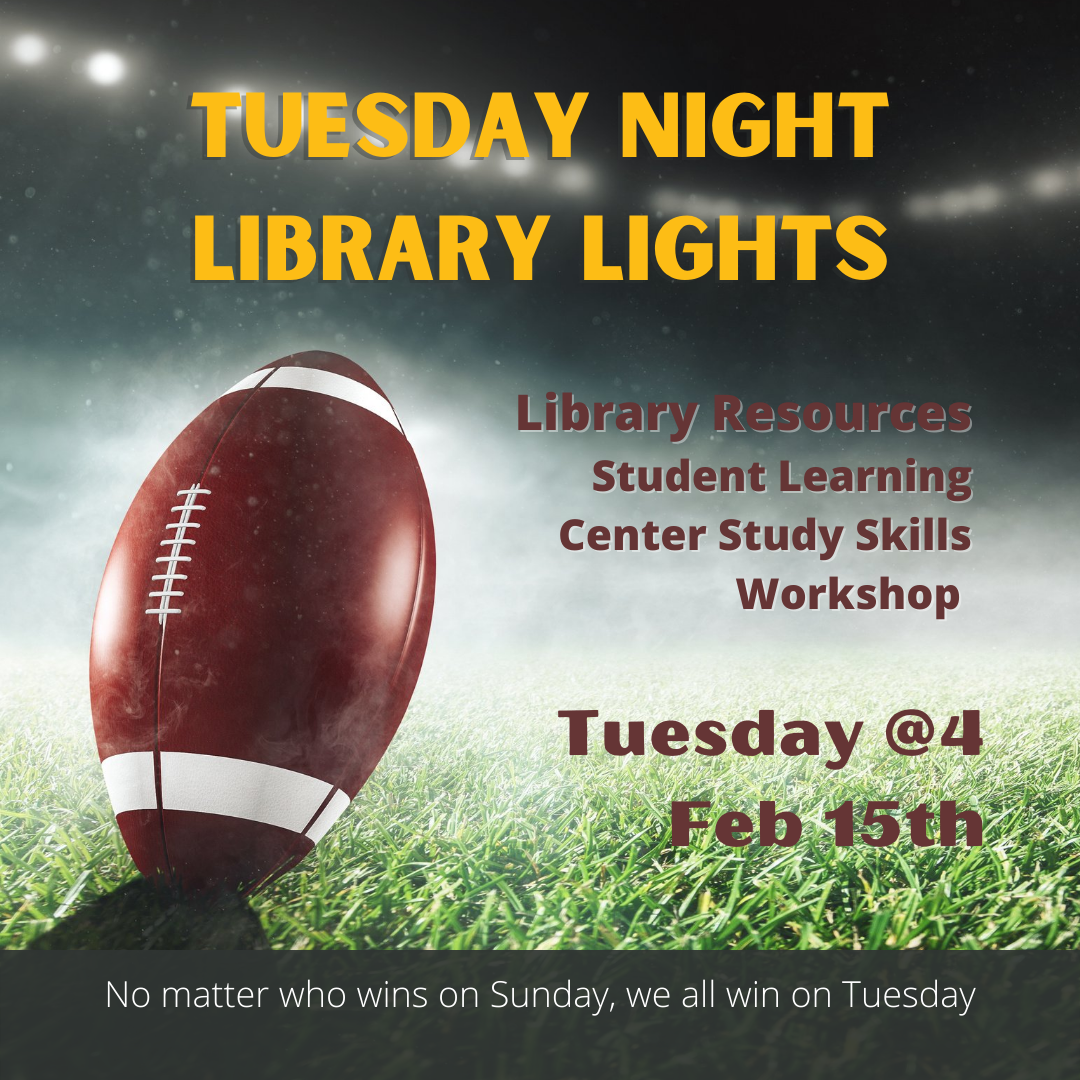 Tuesday Night Library Lights