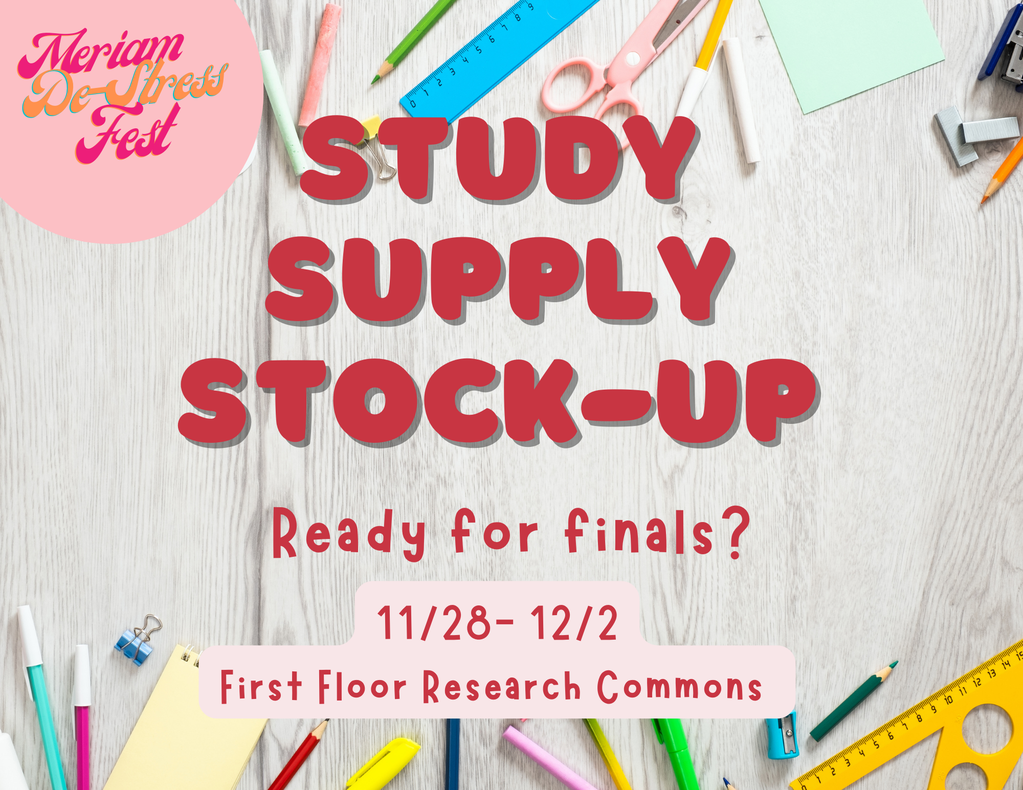 Study supply stock up