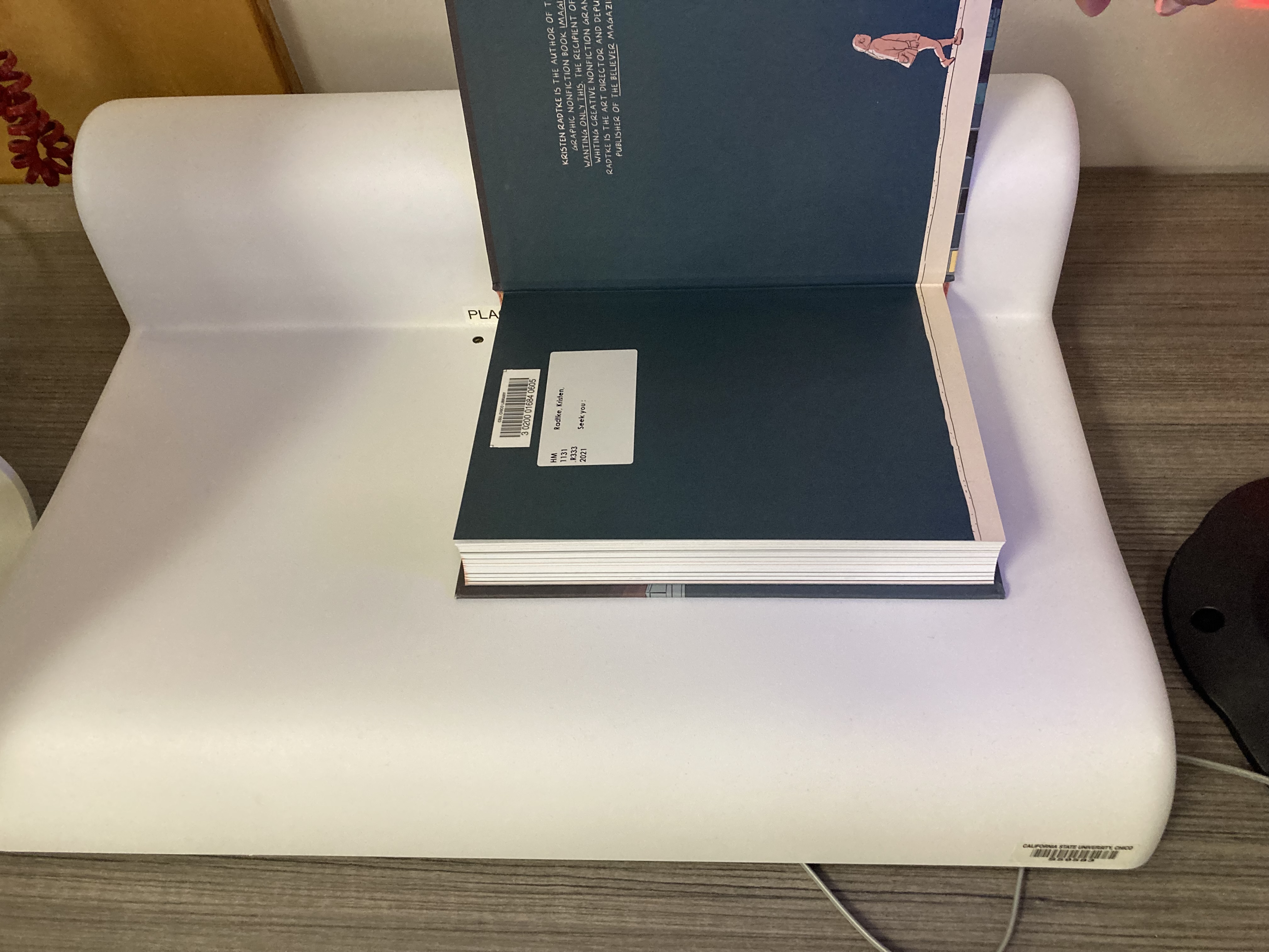 self-checkout book scanner
