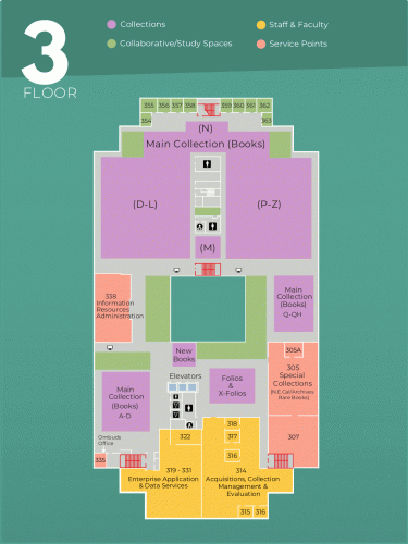 Floor Maps | Meriam Library