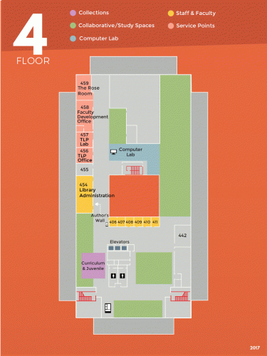 Floor Maps | Meriam Library