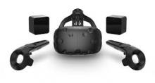 Photo of the VIVE virtual reality system