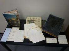 Photo of archival materials