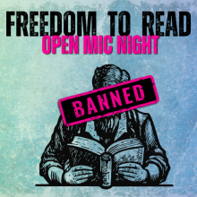 Freedom to Read Open Mic Night