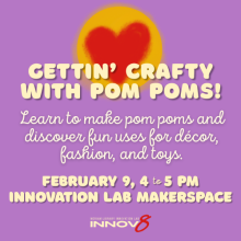 Gettin' Crafty with Pom Poms! Gettin' Crafty with Pom Poms!