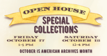 Special Collections Open House Special Collections Open House