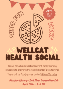 Poster for Wellcat Health Social