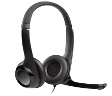 Photo of logitech headset with microphone