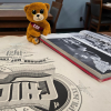 Cali the "ILL" Bear in Special Collections